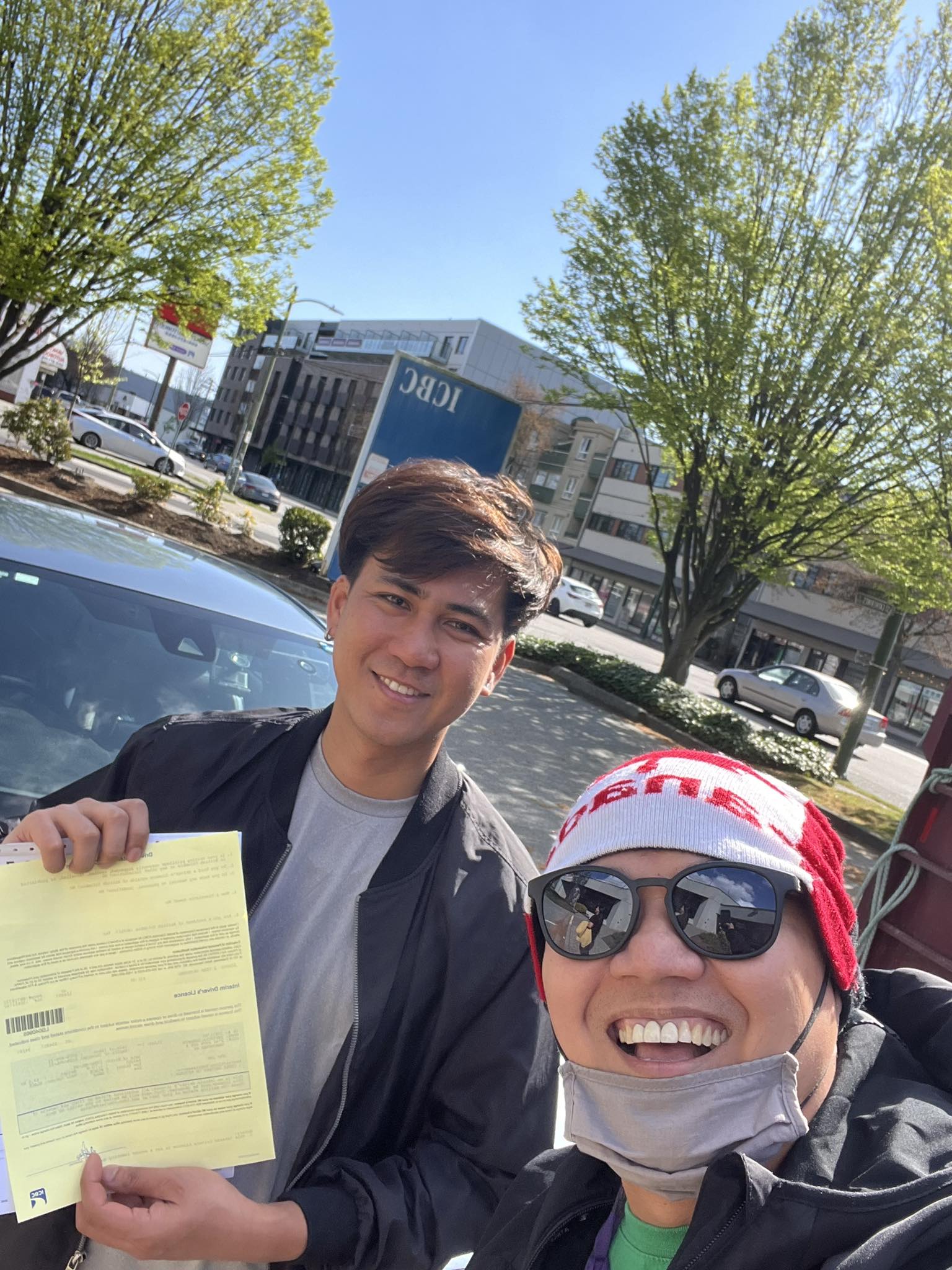 Student who passed their BC road test with JM Driving School