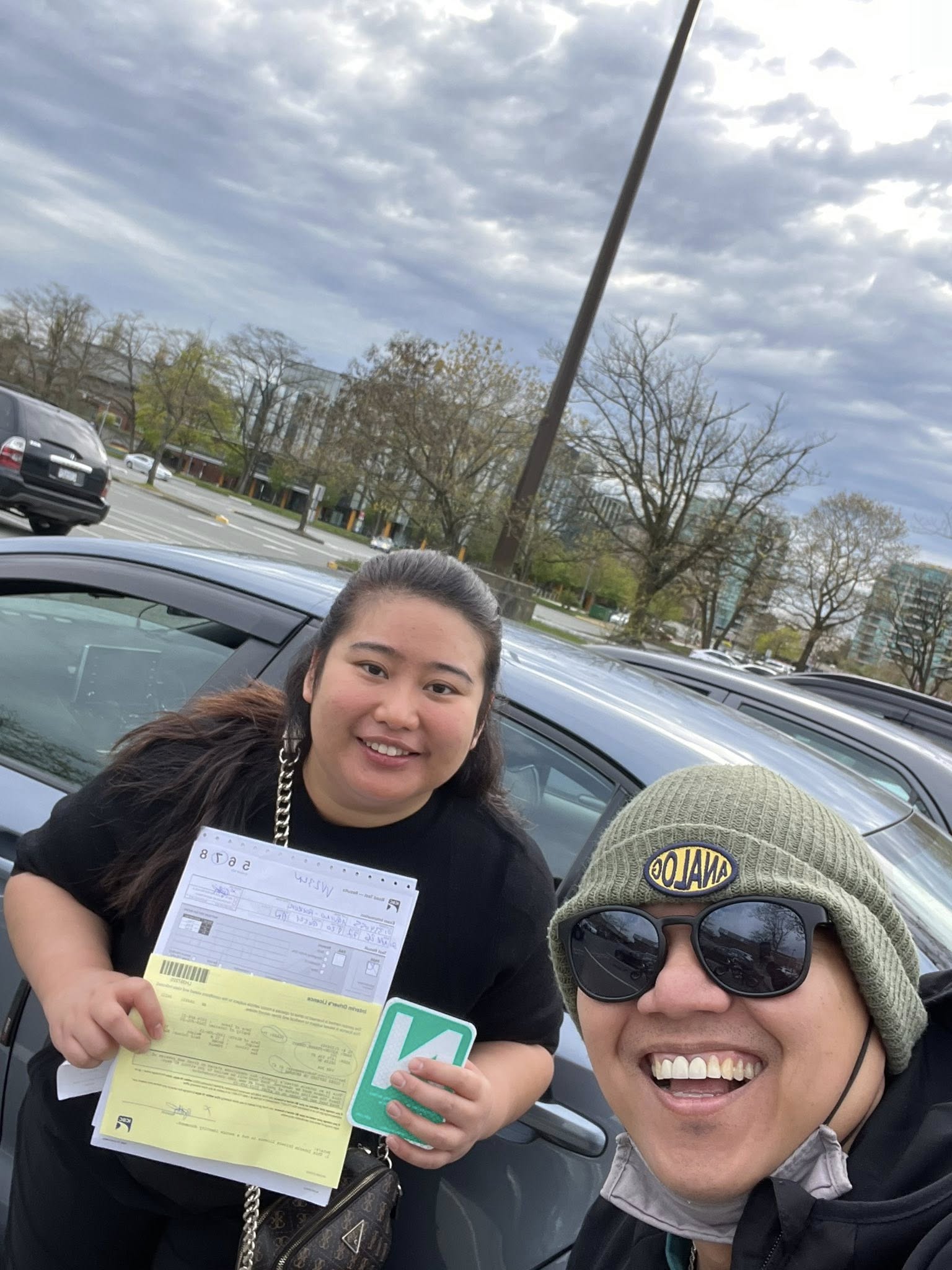 Student who passed their BC road test with JM Driving School